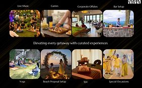 Aranyam Villa By Stayvista With Modern Wooden Interiors, Kidszone, Indoor Games & Plunge Pool